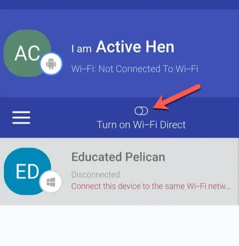 Aplikasi Feem Android