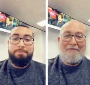 face old filter snapchat