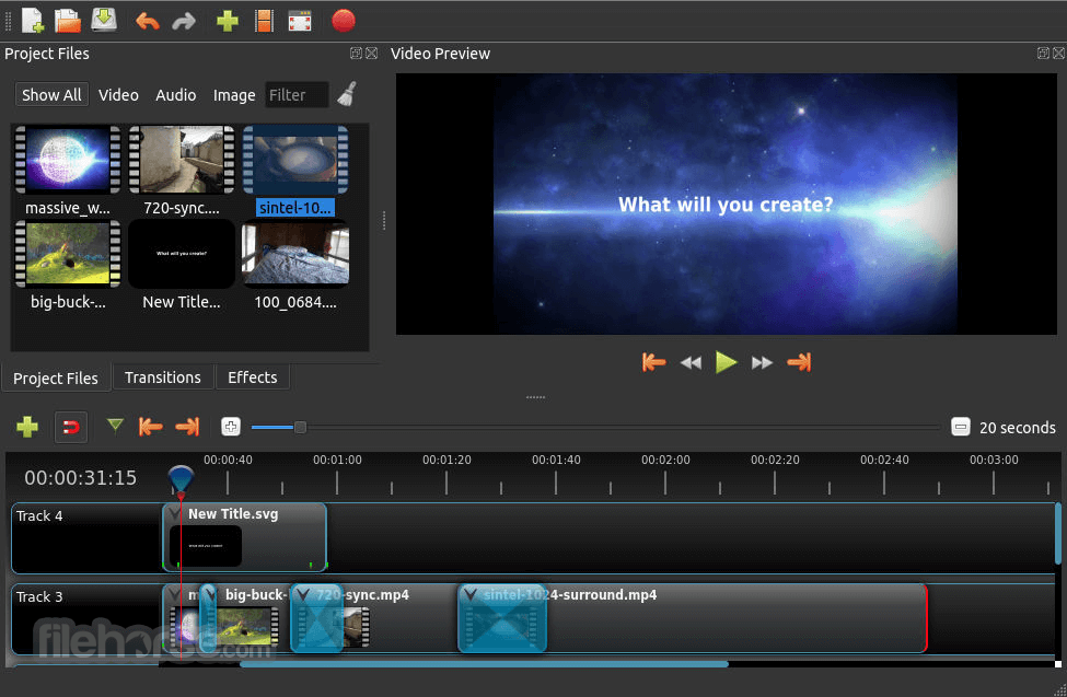 Aplikasi Edit Video openshot