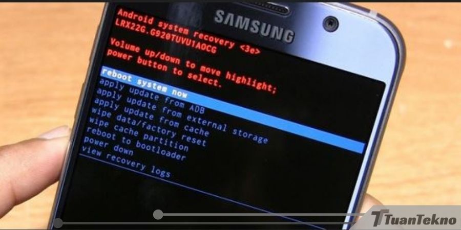 Hard reset hp samsung