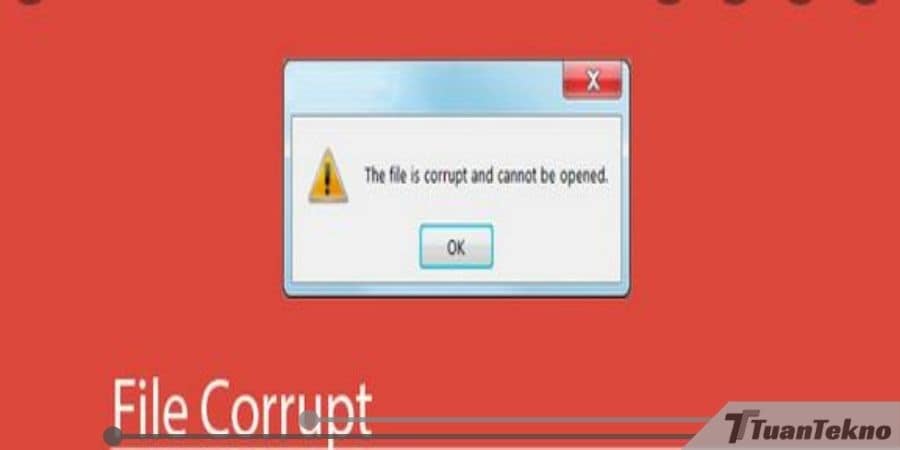 File corrupted virus. Corrupted file System Debian err.