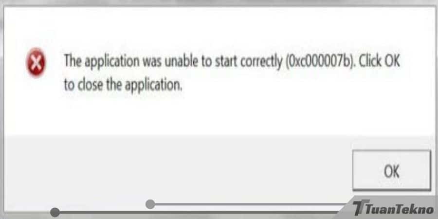 Cara Cara mengatasi error 0xc000007b