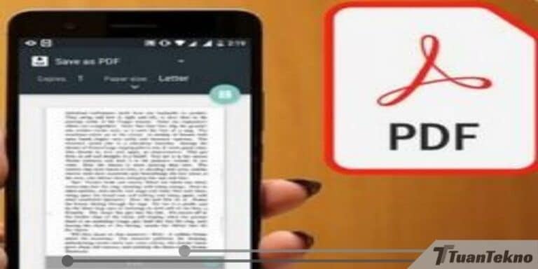 3 Cara Membuat PDF Di HP Android. Dengan Mudah Tuan Tekno