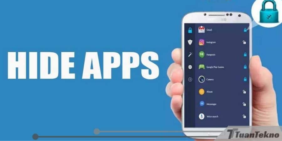 Cara Menyembunyikan aplikasi di hp
