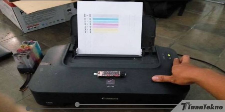 Cara reset Printer Canon