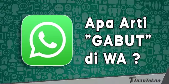 arti gabut di wa