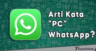 arti kata pc di whatsapp