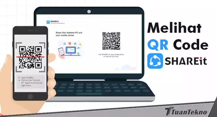 begini cara melihat kode qr shareit