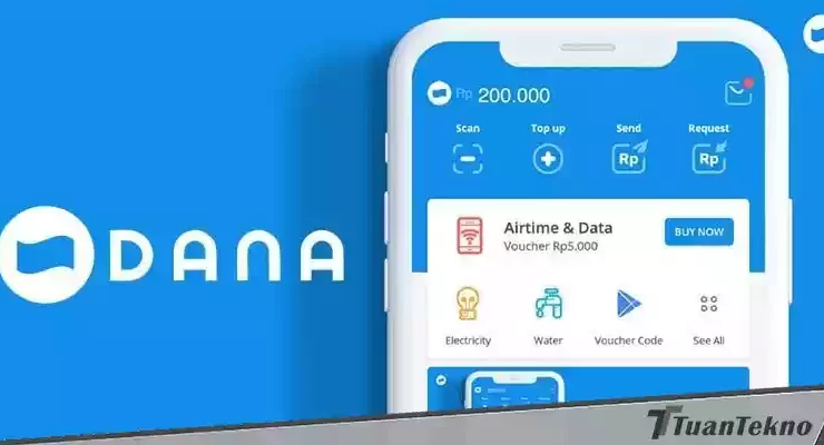 cara login dana tanpa aplikasi