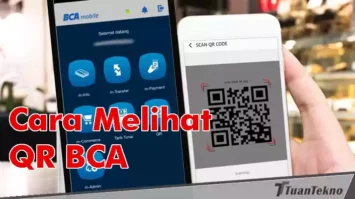 cara melihat qr BCA sendiri