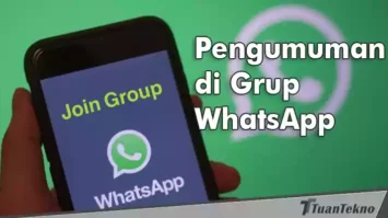 cara membuat pengumuman di grup whatsapp